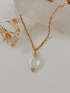 Colar Abby Quartzo Cristal