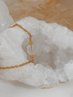 Pulseira Abby Quartzo Cristal