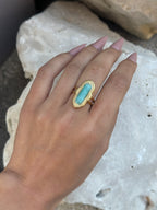 Anel Aqua Amazonite
