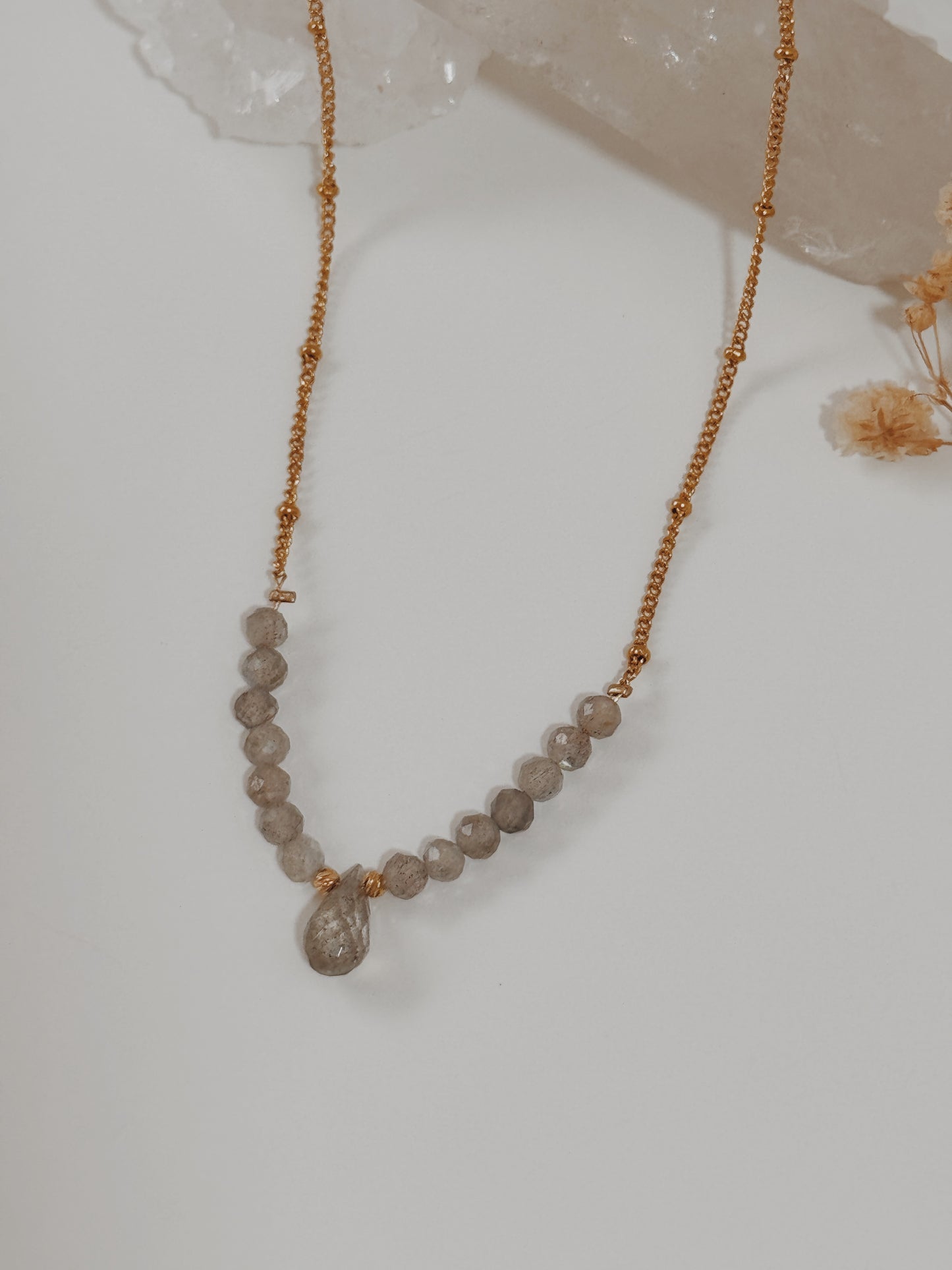 Colar Brahma Labradorite