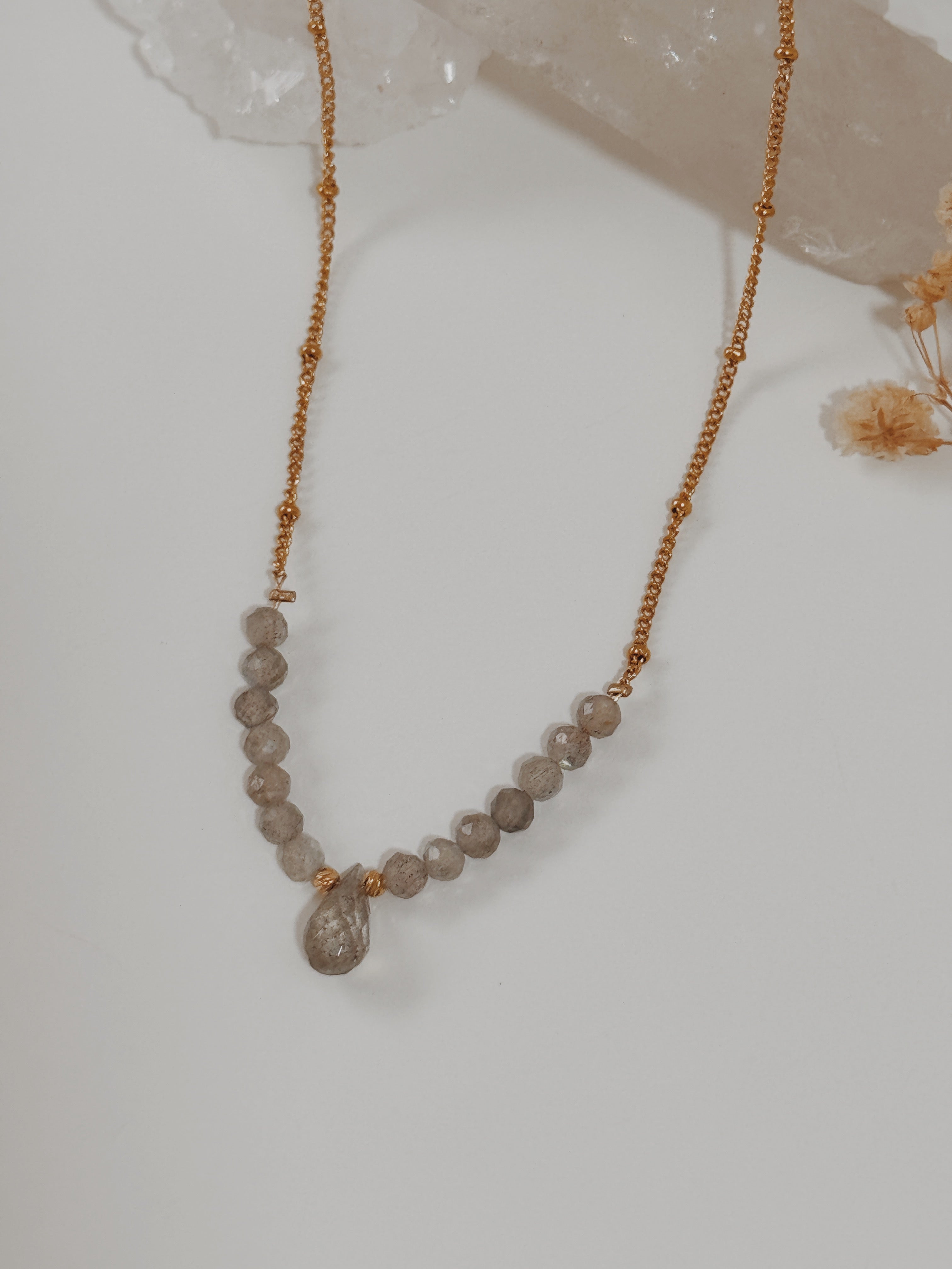 Colar Brahma Labradorite