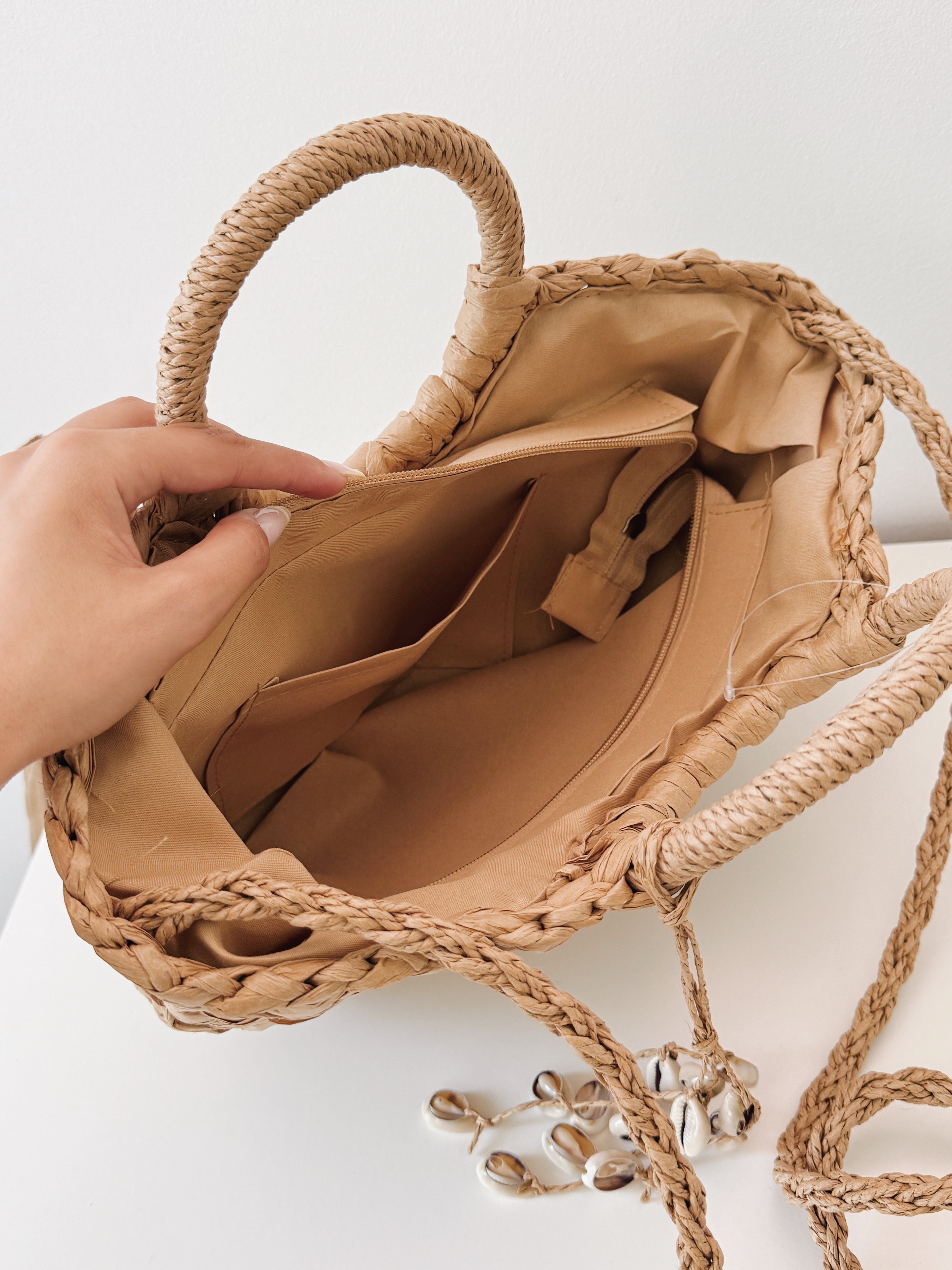 Mala Shopper em Palha | charm búzios