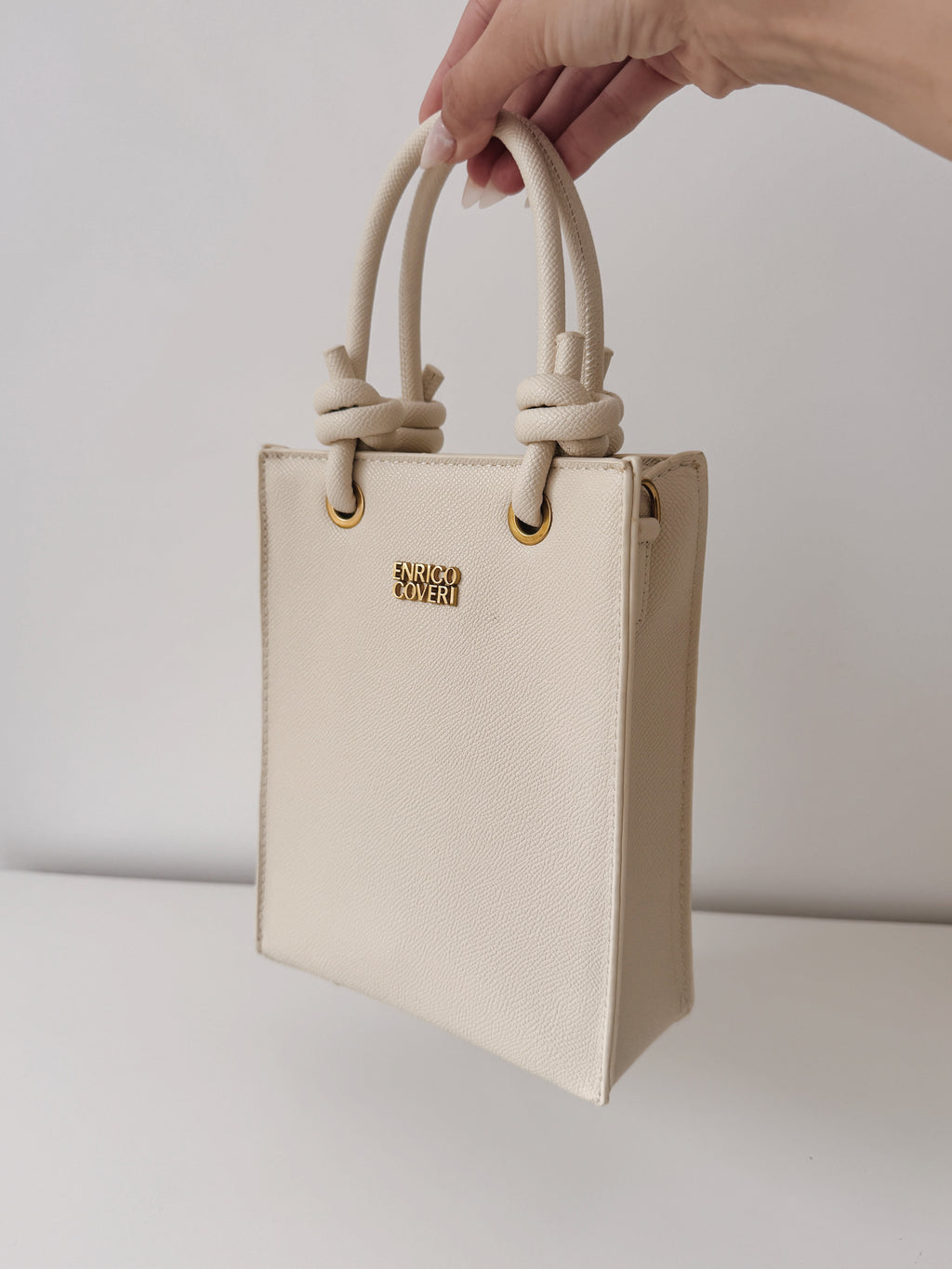 Mala Enrico Coveri | cor creme