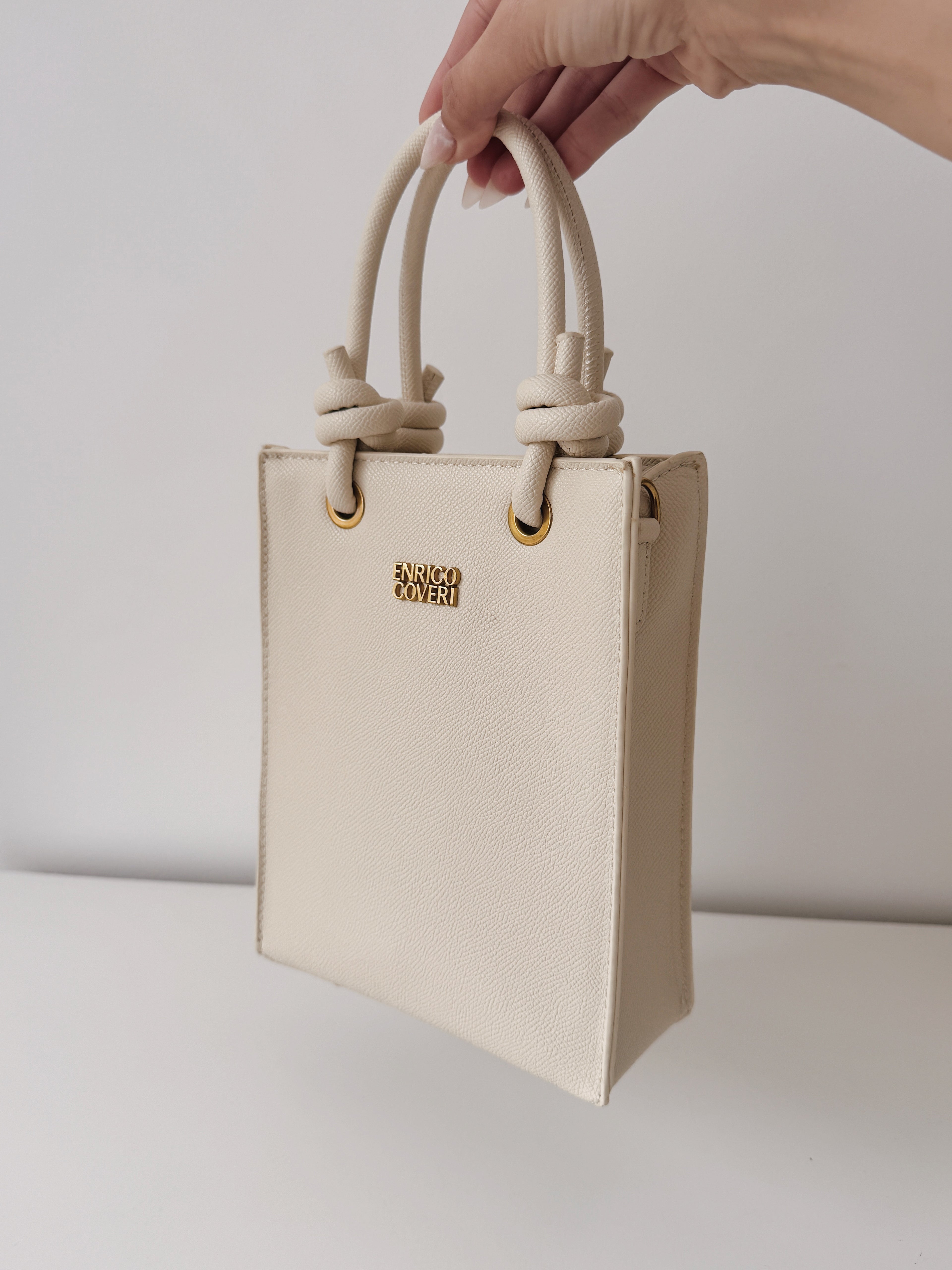 Mala Enrico Coveri | cor creme