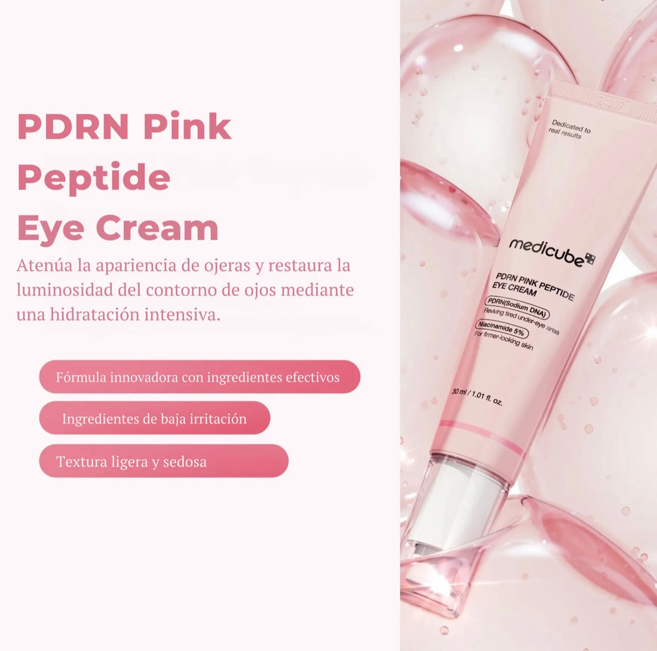 Medicube | PDRN Pink Peptide Eye Cream