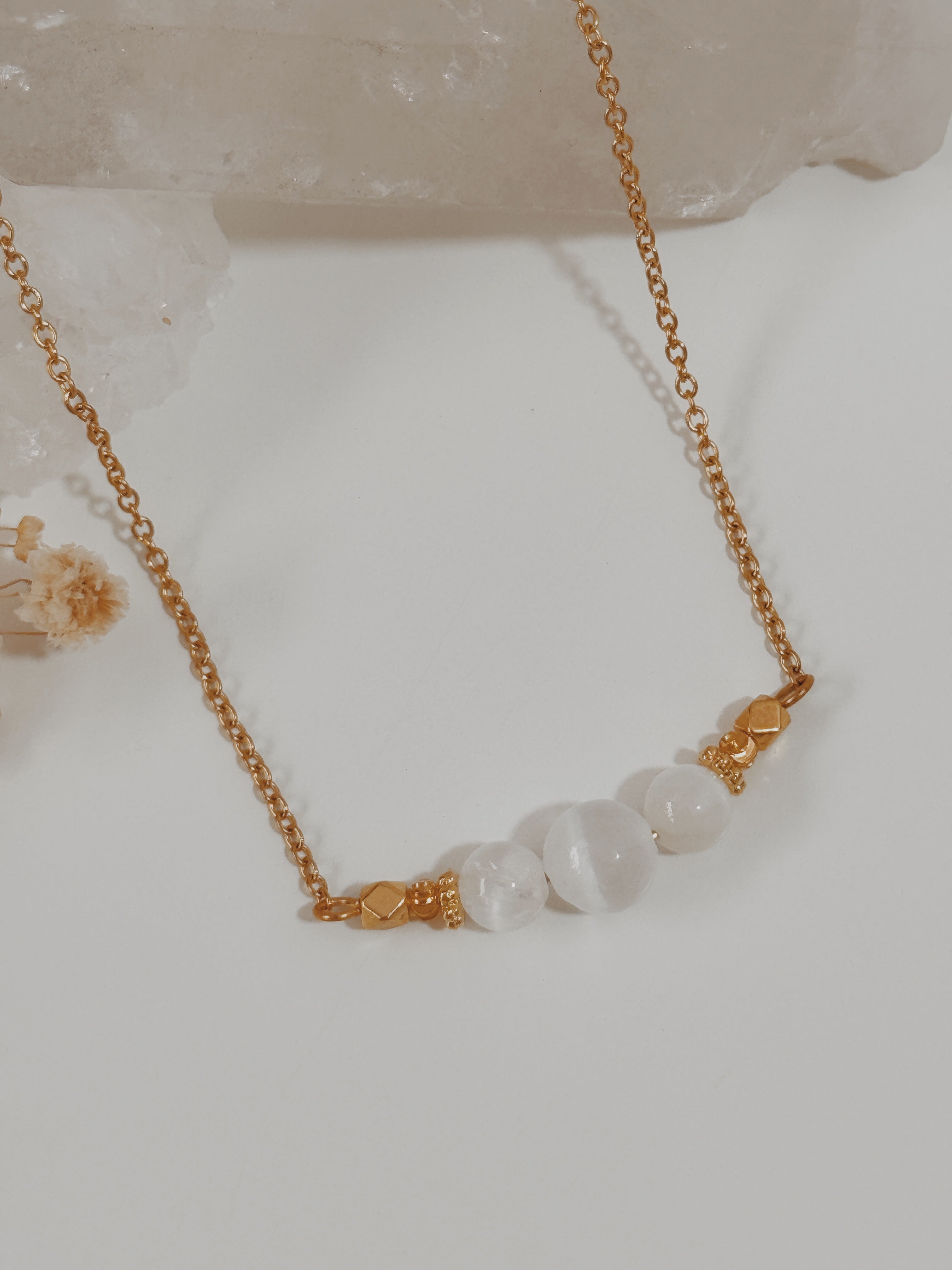 Colar Santi Selenite