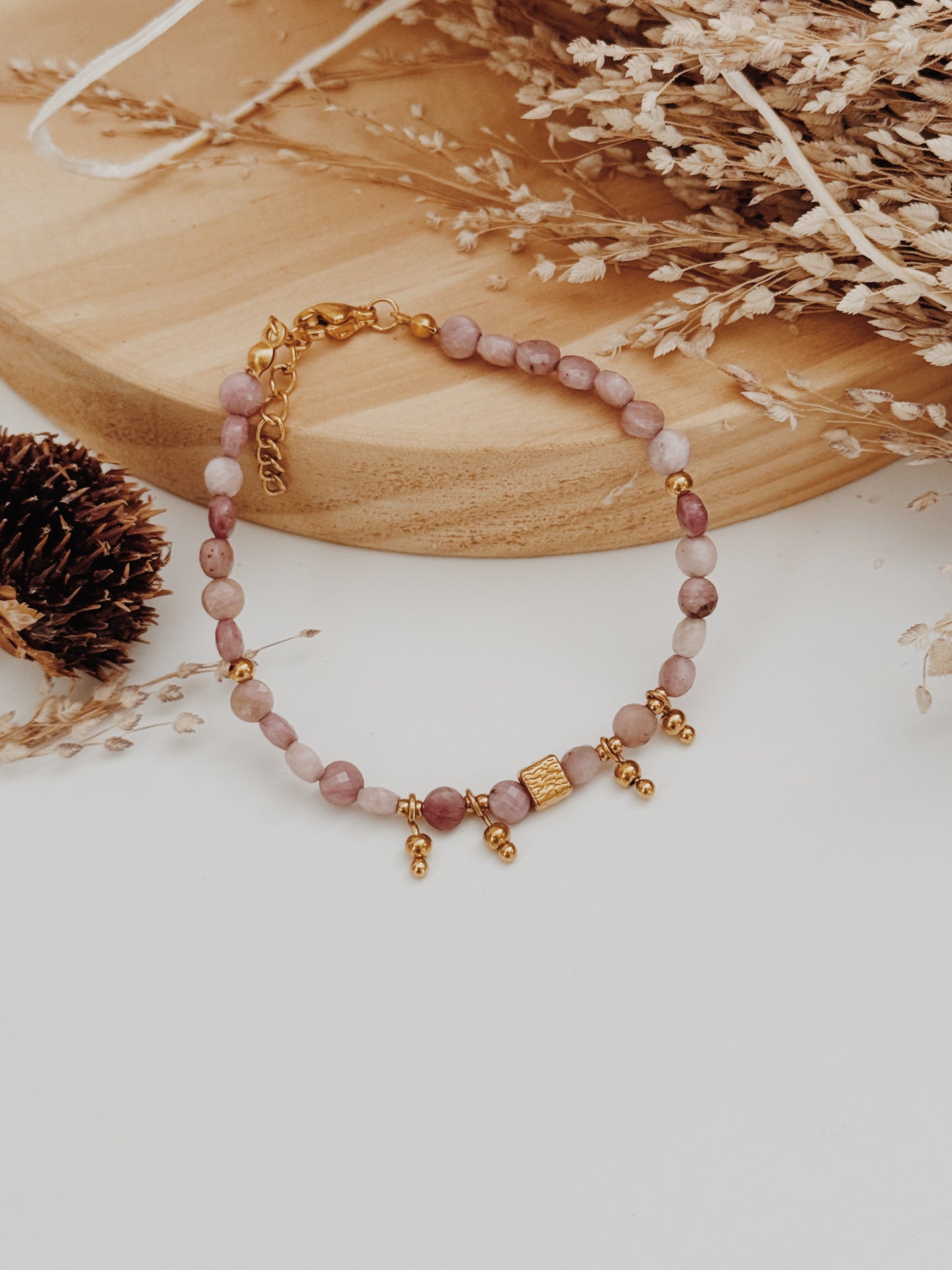 Pulseira Alma Radiante - Rodonite