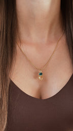 Colar Capri | Apatite e Citrino