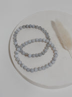Pulseira Ágata Azul rendada