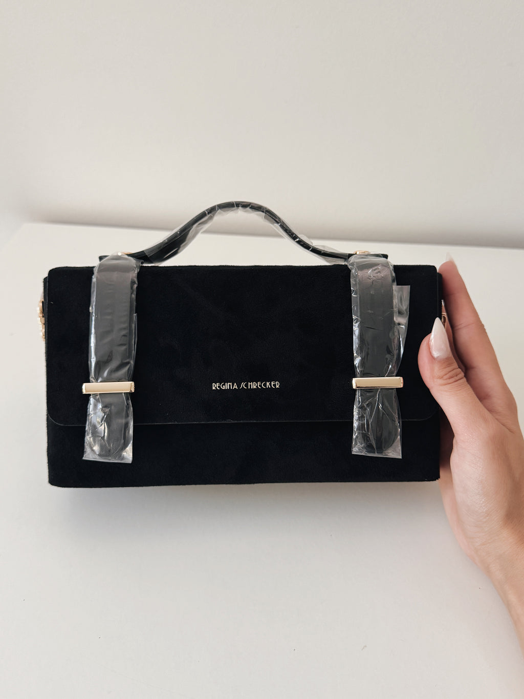 Mala Regina Schrecker |  camurça black