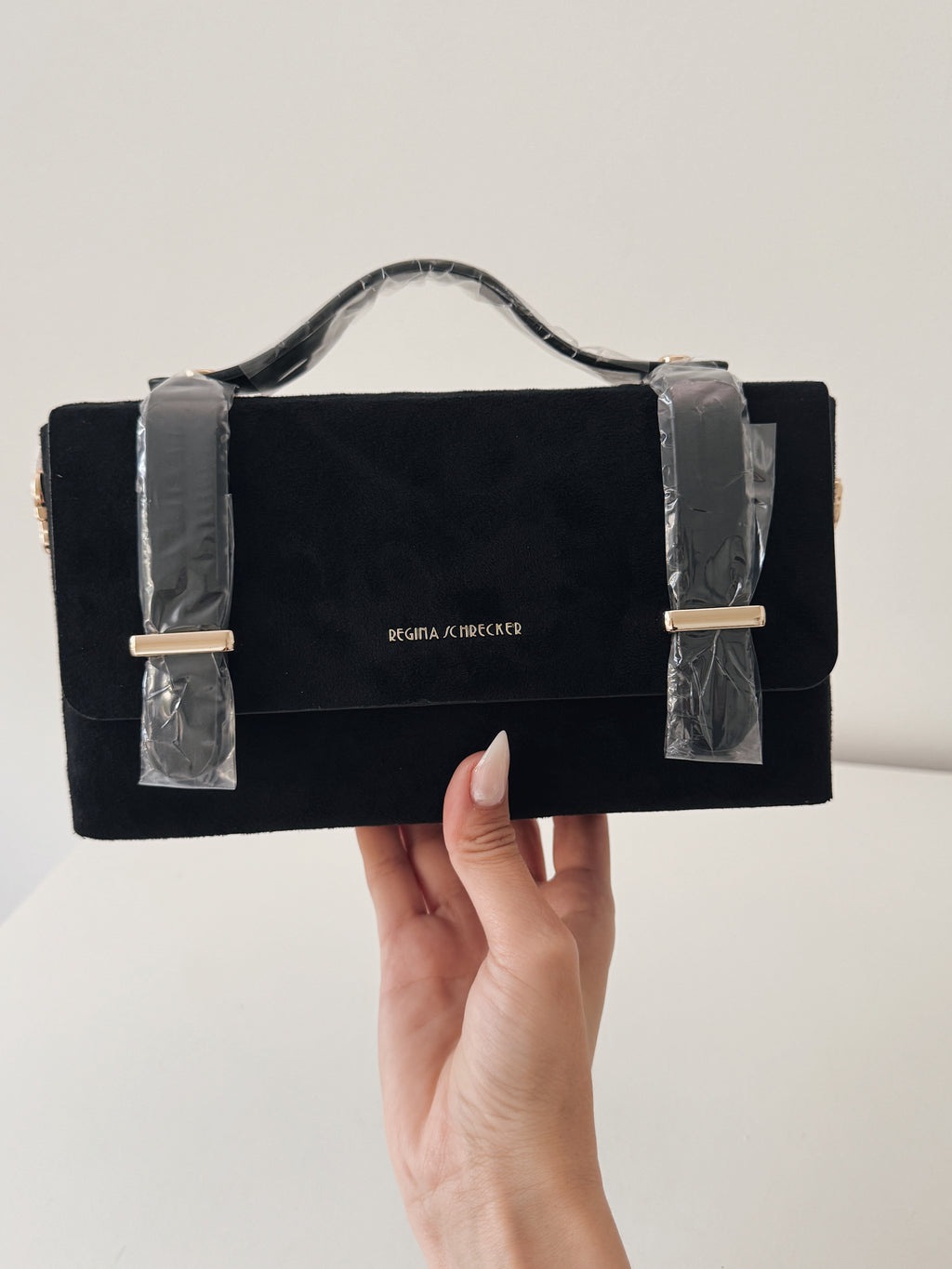 Mala Regina Schrecker |  camurça black