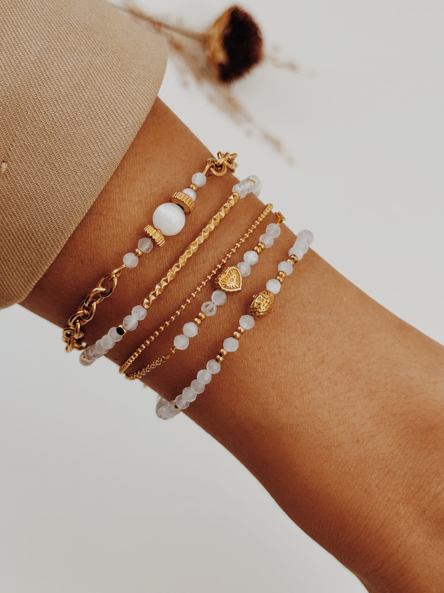 Pulseira Arcanis Selenite