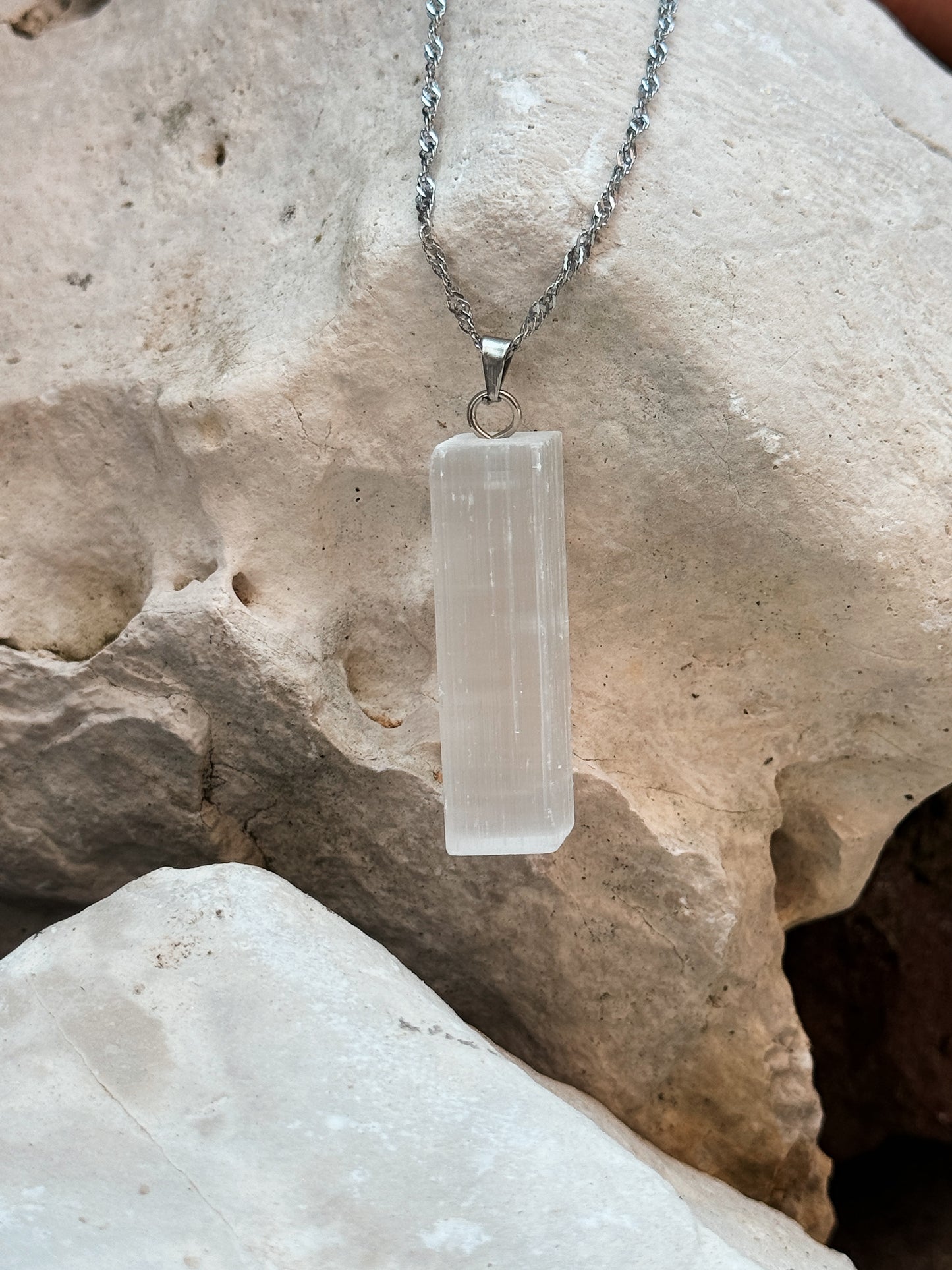 Colar Selenite