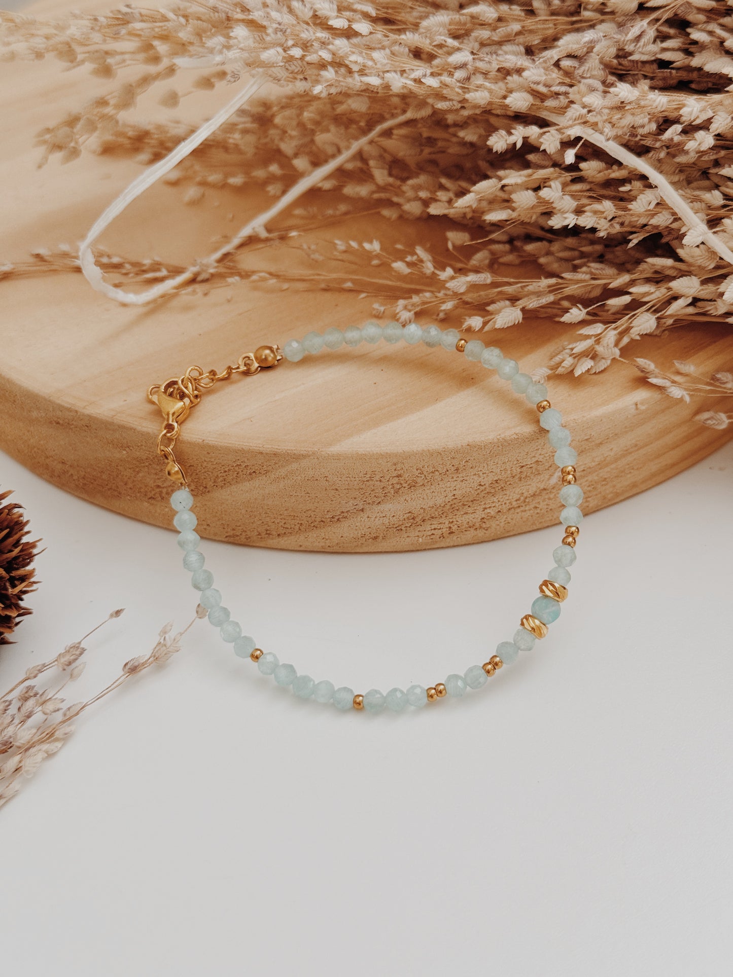 Pulseira Amazonite - Rios Sagrados