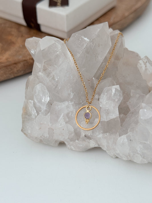 Colar Consciência ( Ametista )