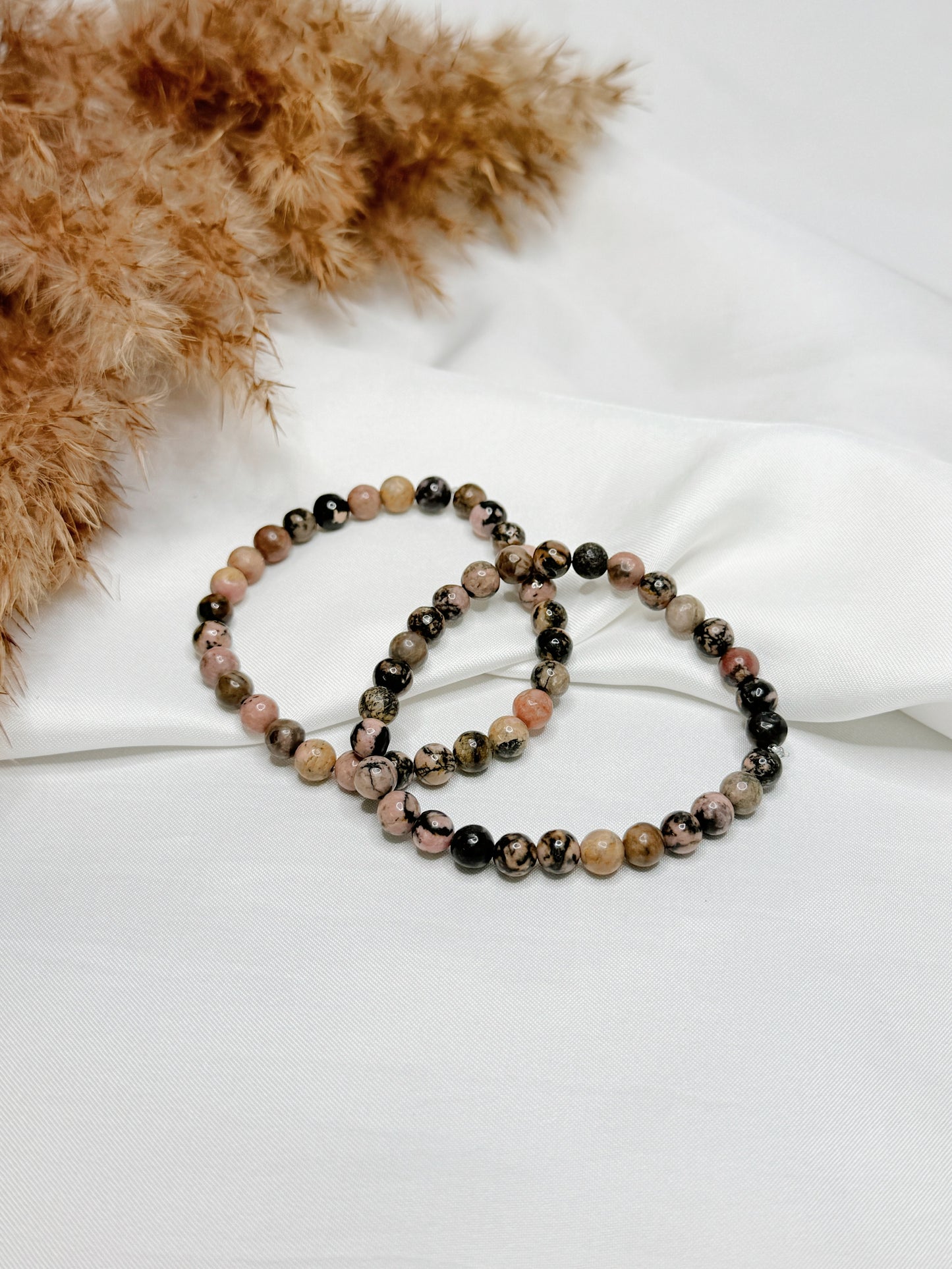 Pulseira Rodonite 6mm