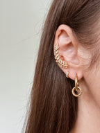 Earcuff Folha | ajustável