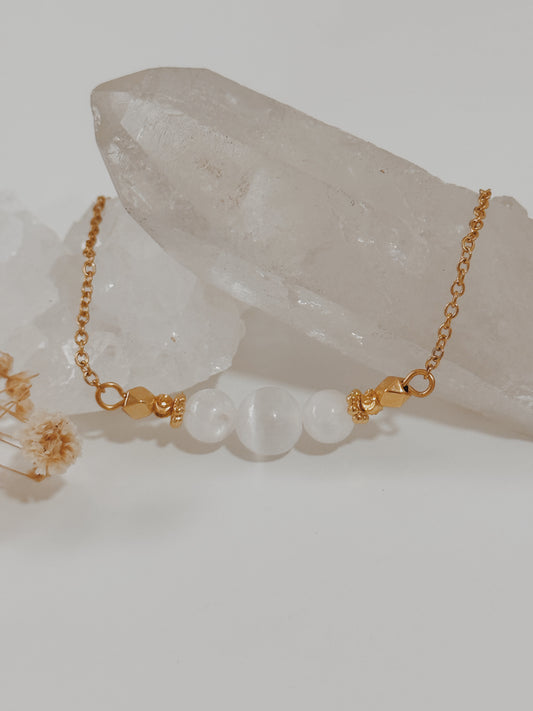 Colar Santi Selenite