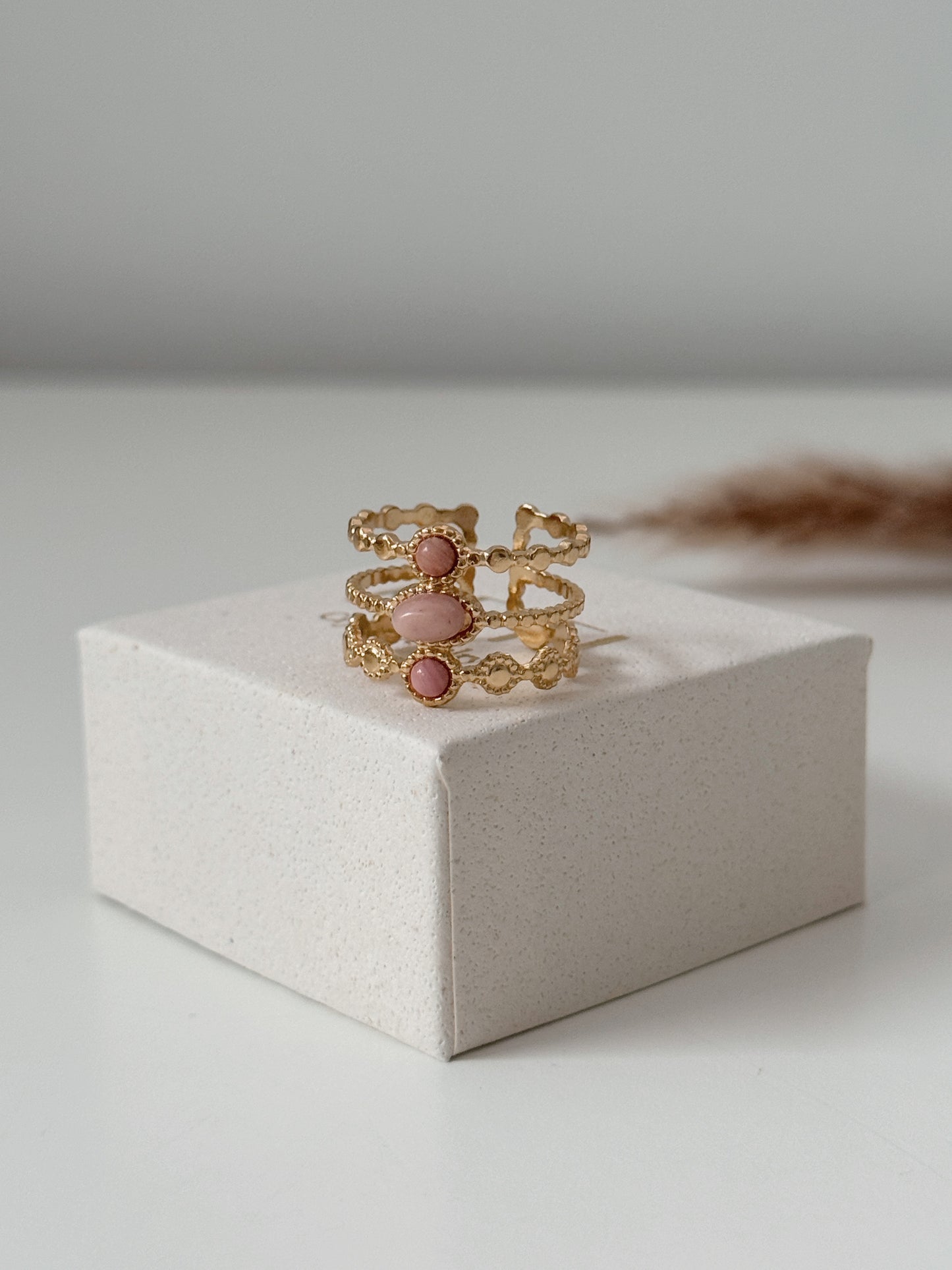 Anel Kaya Rodocrosite