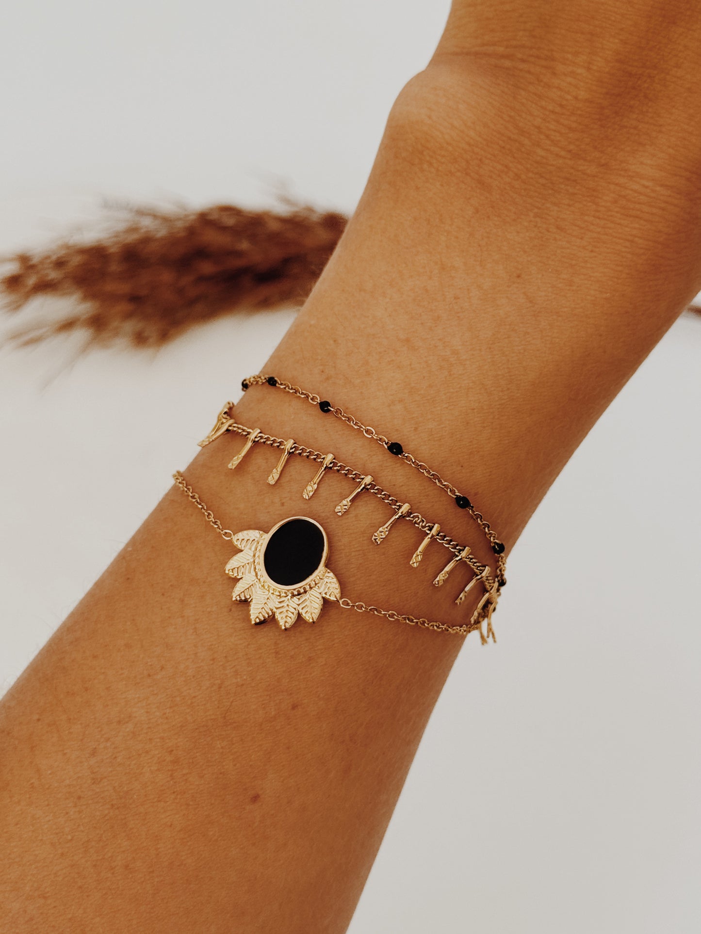 Pulseira tripla