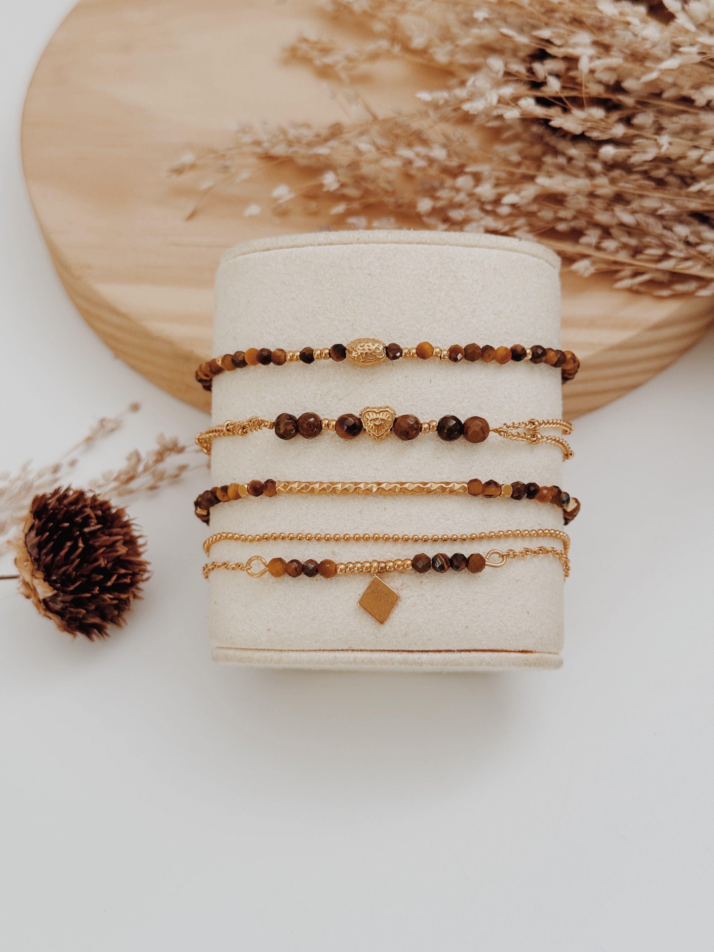 Pulseira Ignara Olho de Tigre