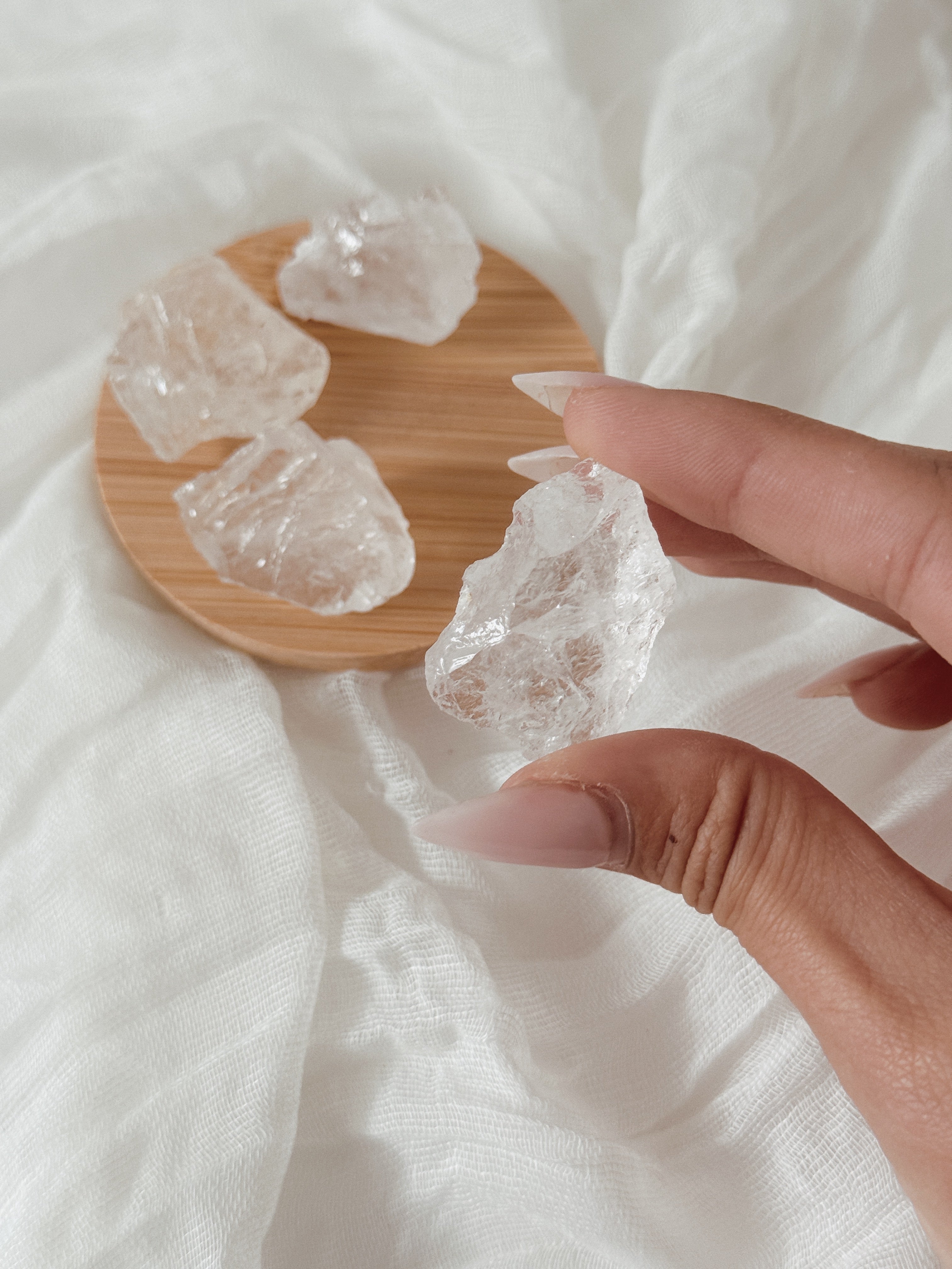 Quartzo Cristal em bruto