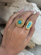 Anel Aqua Amazonite