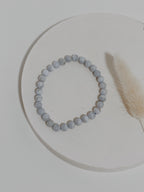 Pulseira Ágata Azul rendada