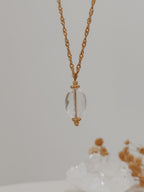 Colar Abby Quartzo Cristal
