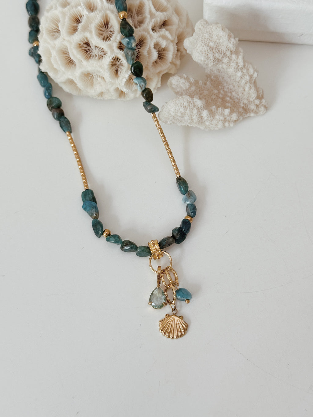 Colar Summer Vibes | Apatite azul
