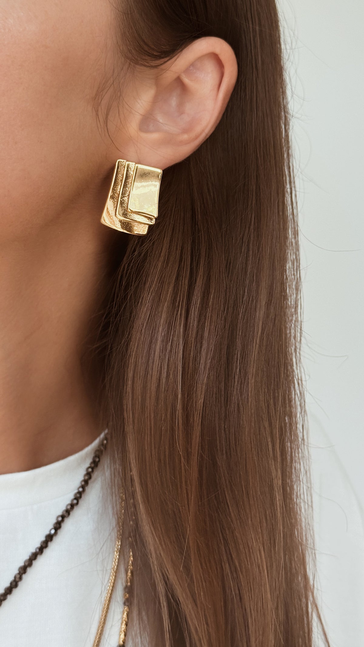 Brincos Urban Gold