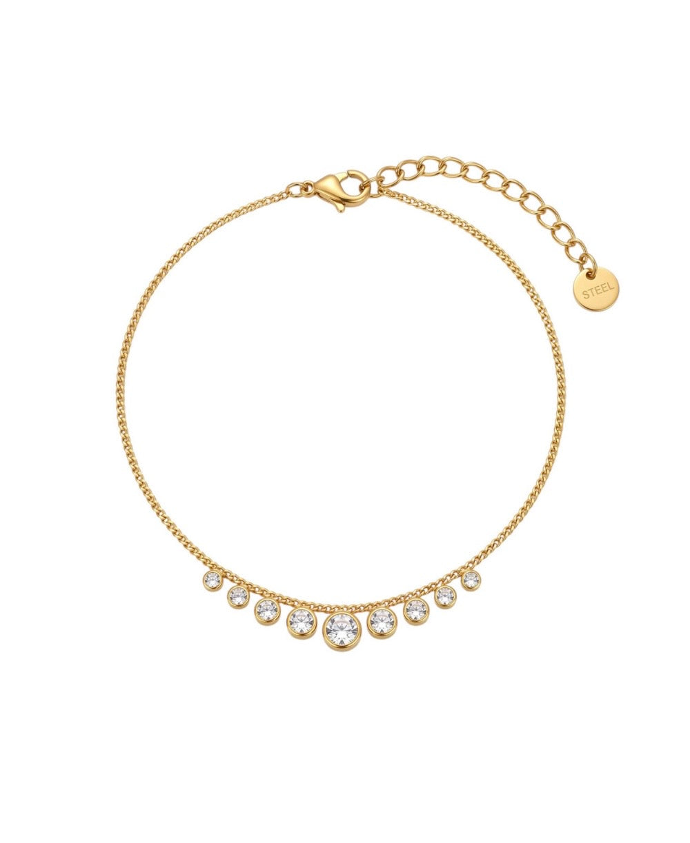 Pulseira de pé | zircónias