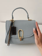 Mala de mão charm | azul pastel