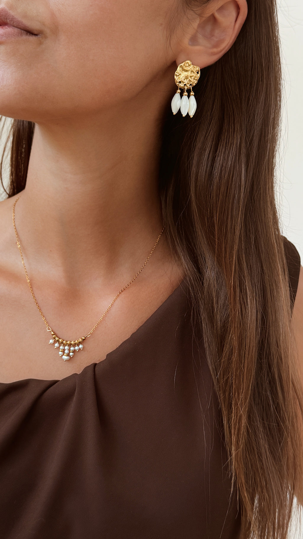 Brincos Wild Pearl