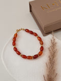 Pulseira Fogo Criador ( cornalina )