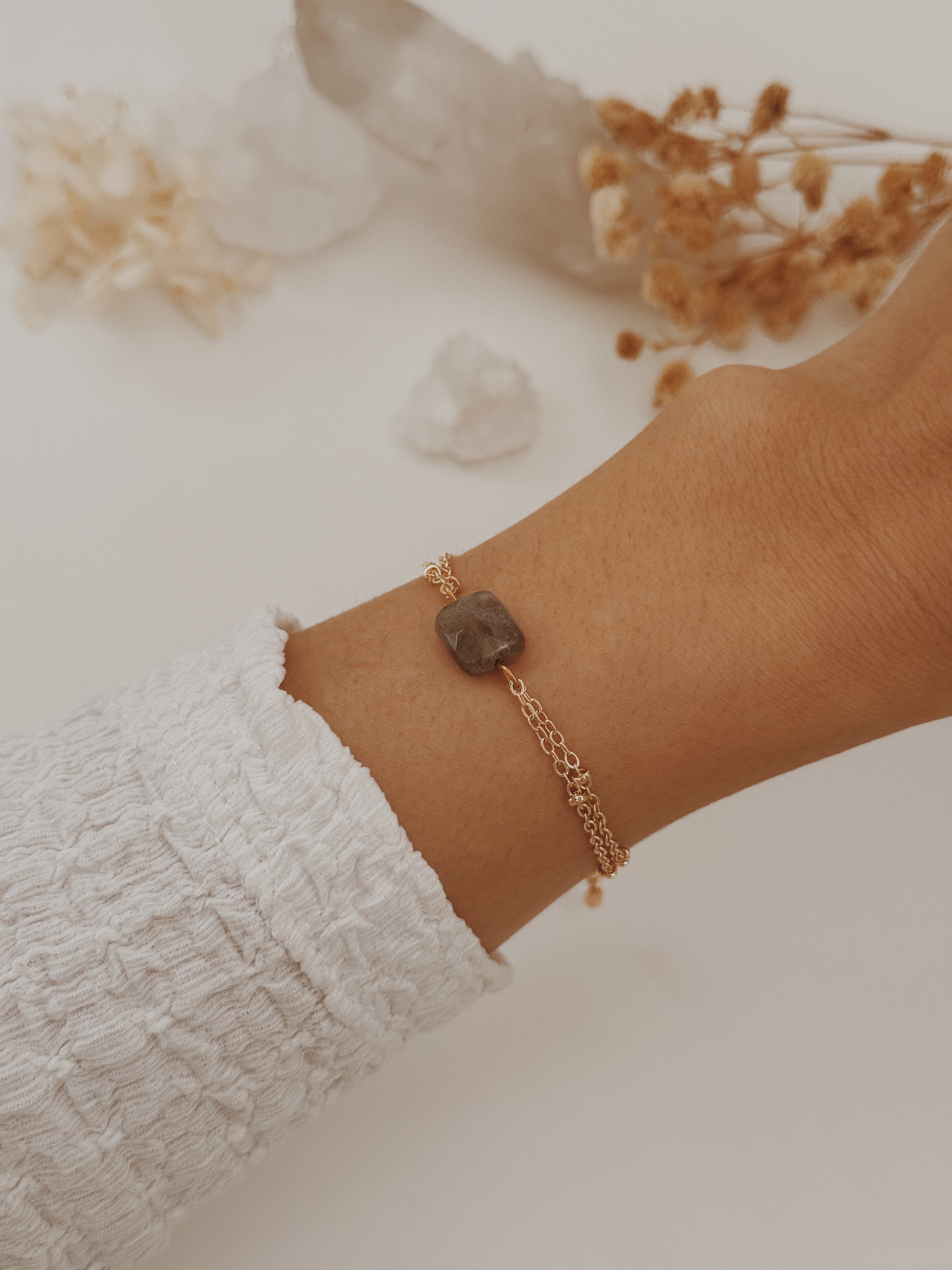 Pulseira Clara Labradorite