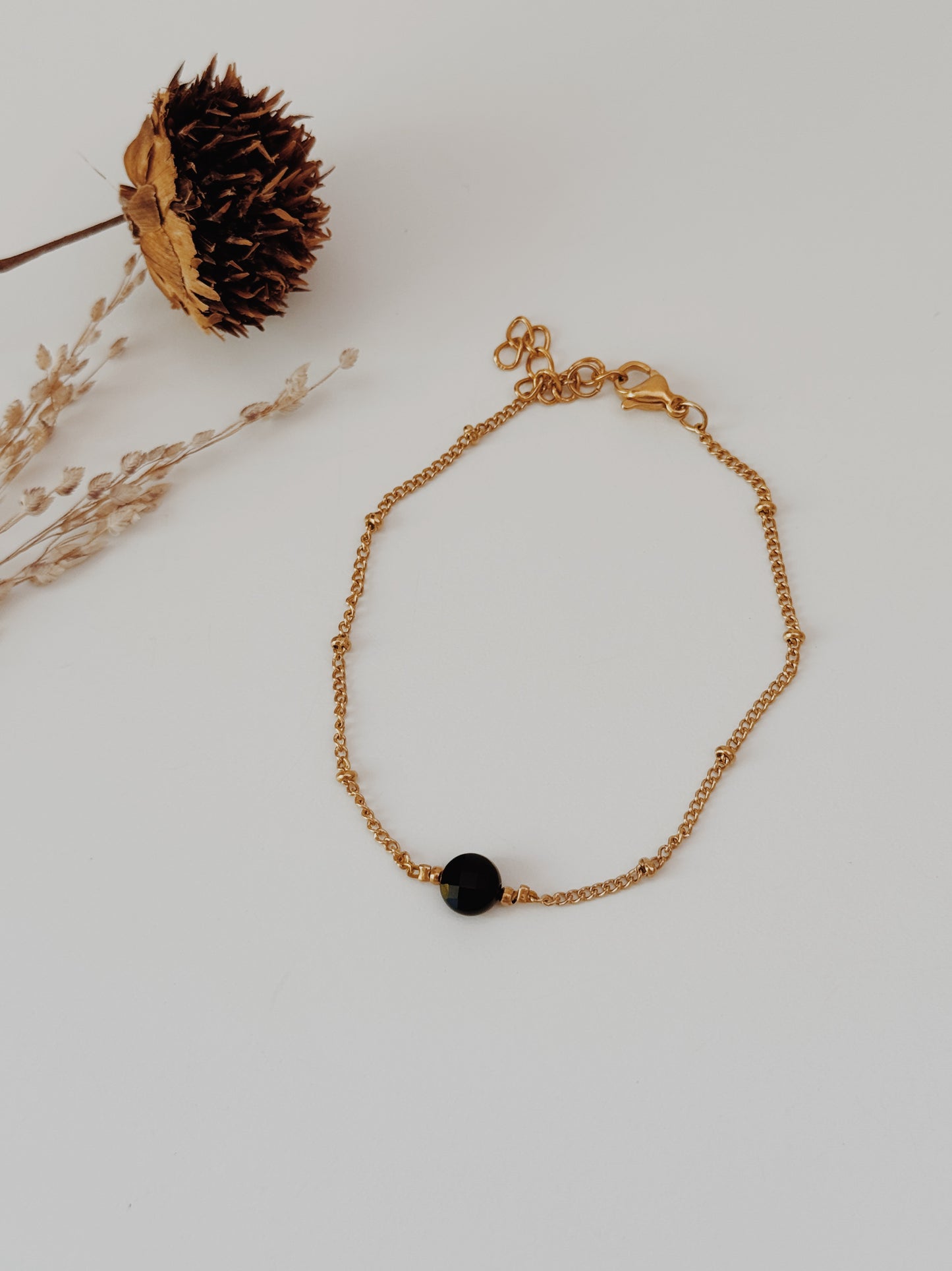 Pulseira Aurora Turmalina Negra