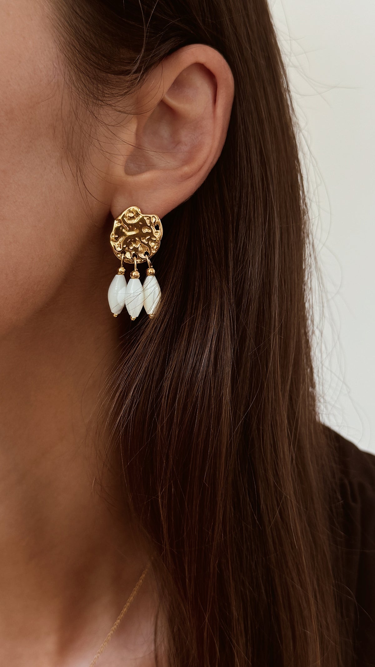 Brincos Wild Pearl
