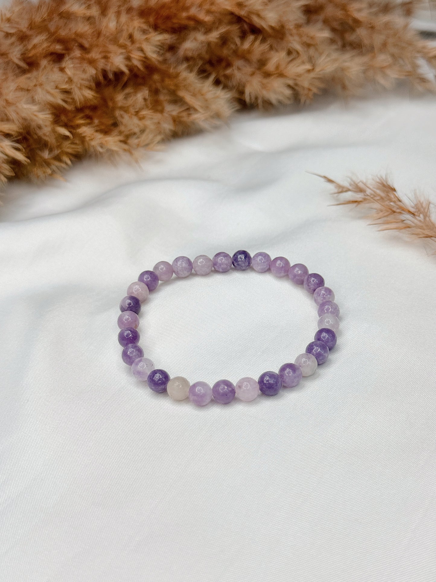 Pulseira Lepidolite 6mm