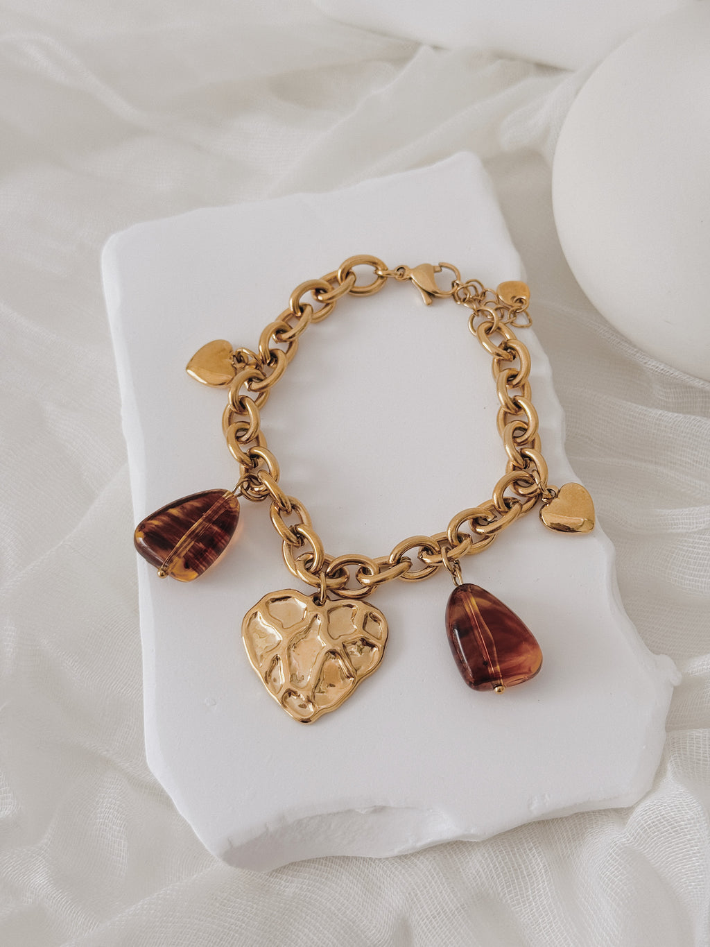 Pulseira Charm’s  Âmbar