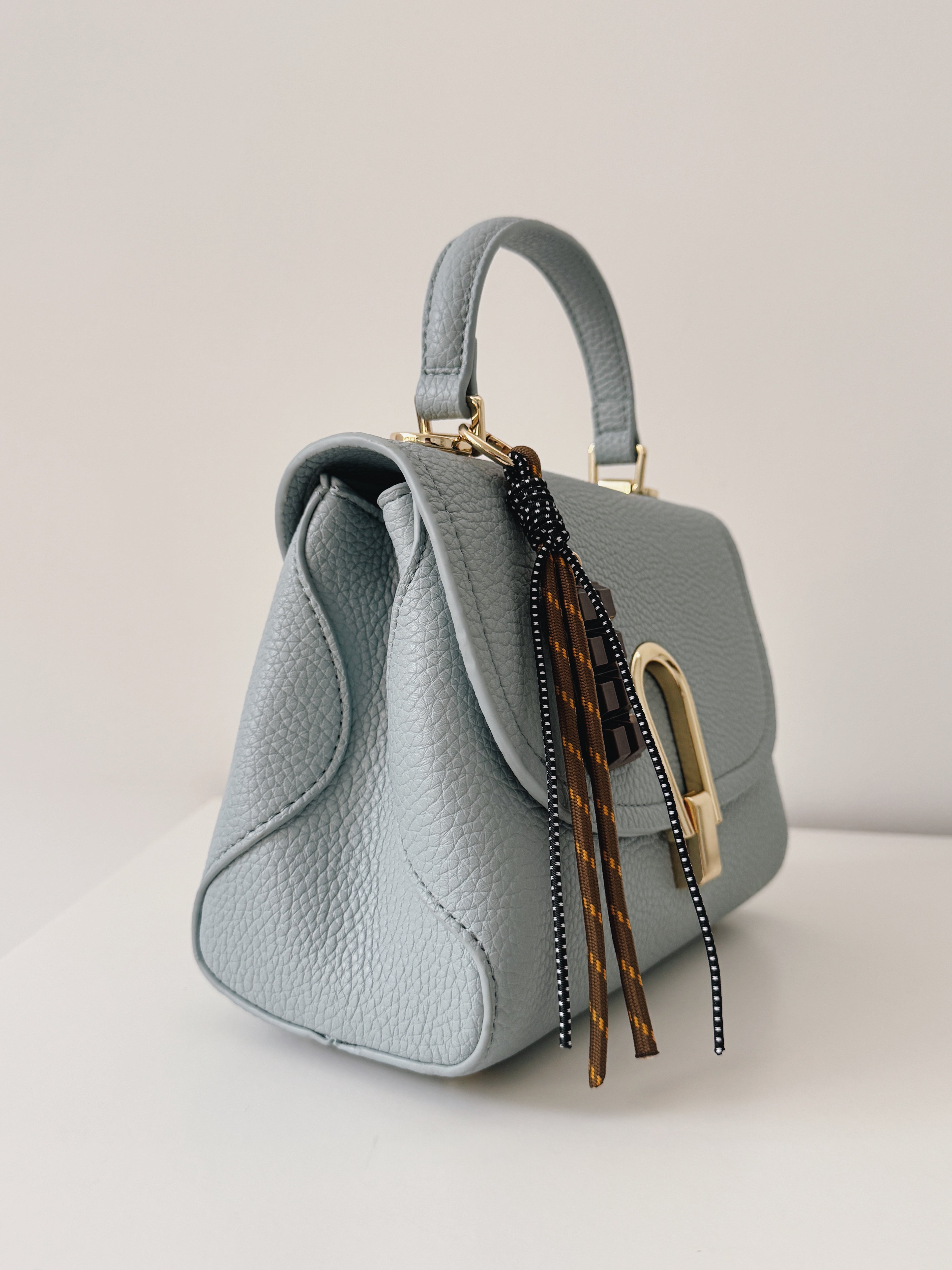 Mala de mão charm | azul pastel