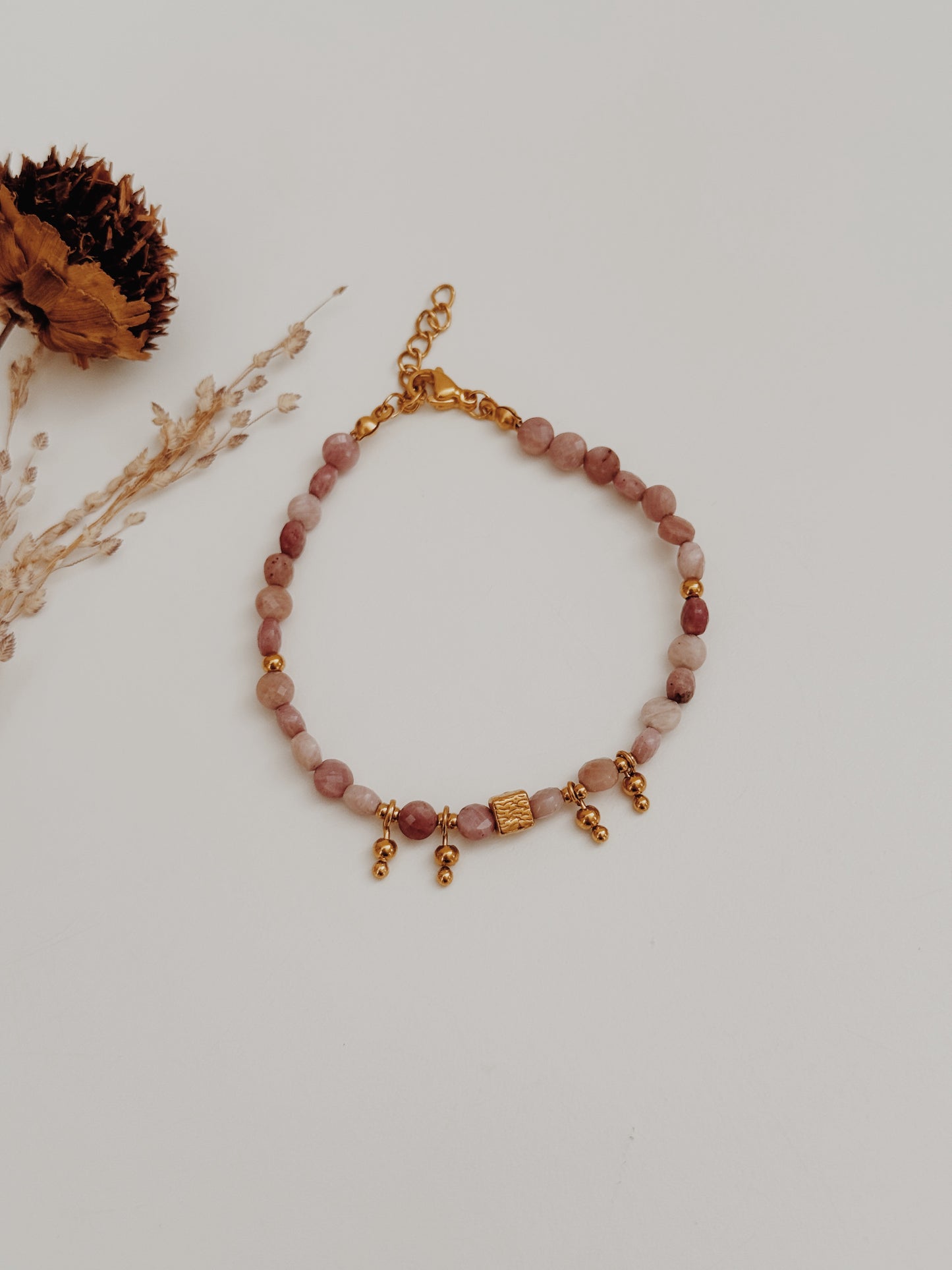 Pulseira Alma Radiante - Rodonite