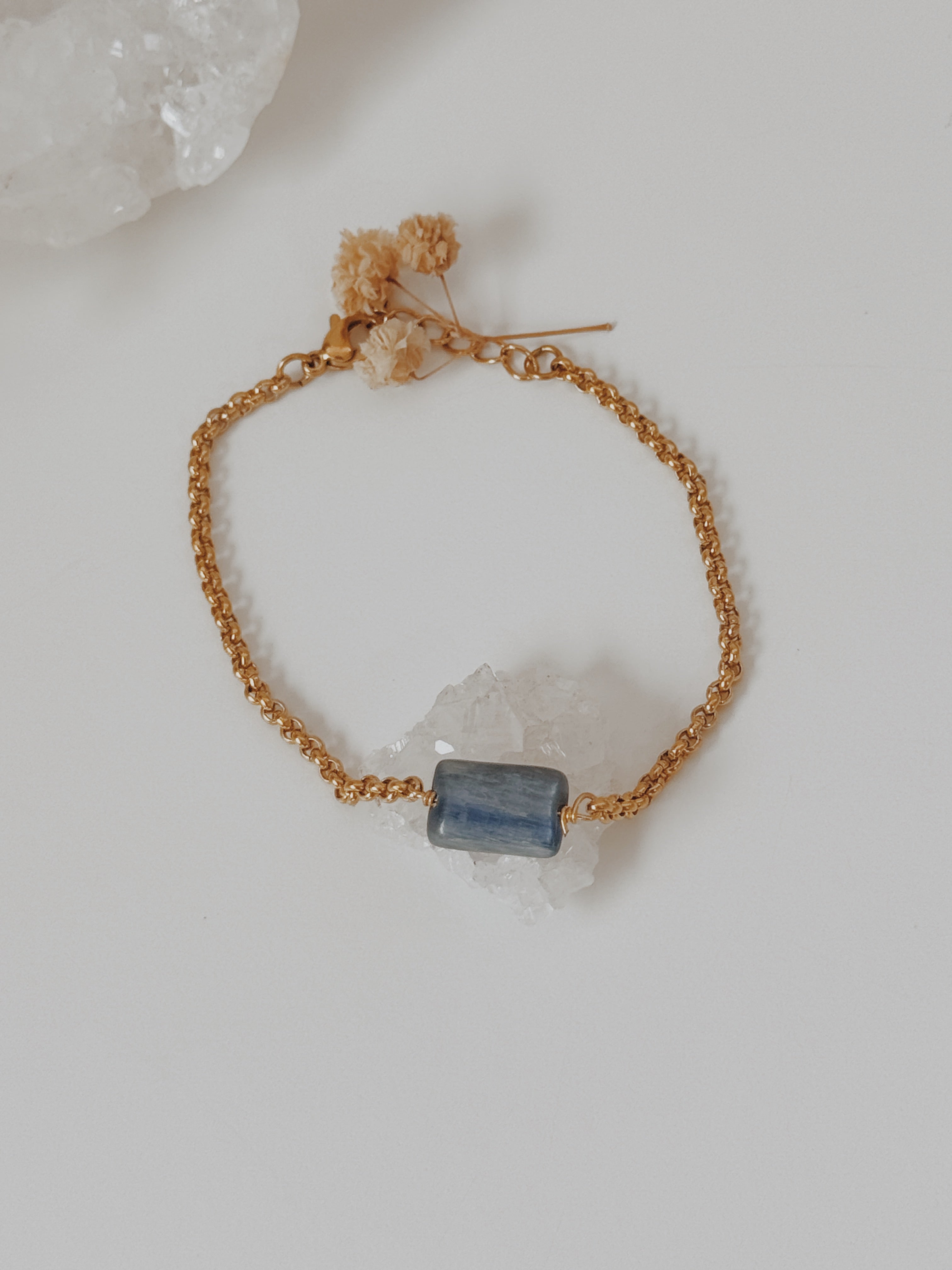 Pulseira Therese Cianite Azul