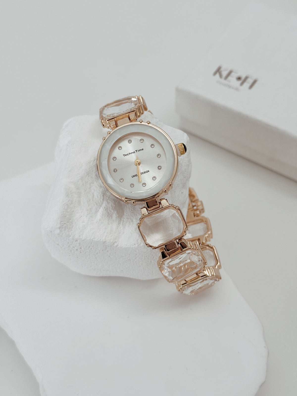 Relógio Crystal Luxe
