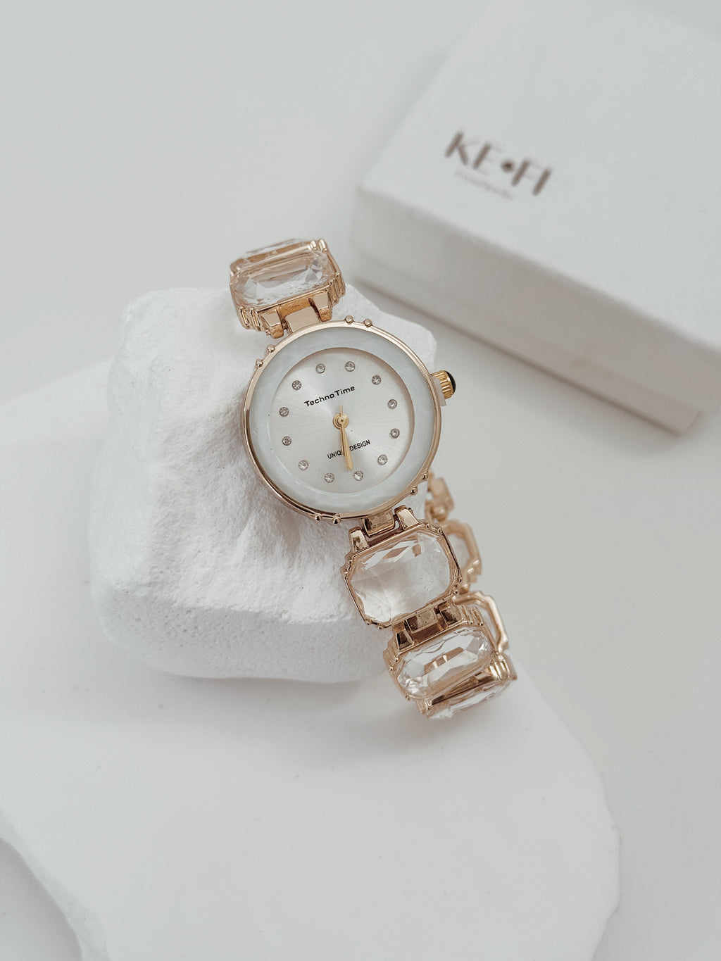 Relógio Crystal Luxe
