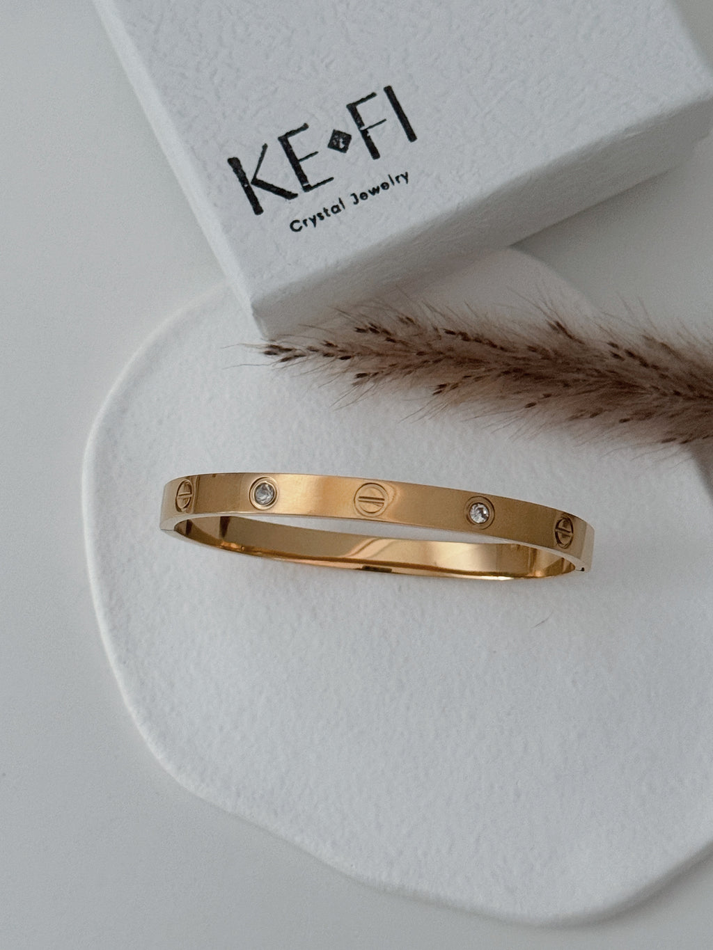 Pulseira Love parafuso ( zircónias )