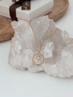 Colar Clareza ( Quartzo cristal )