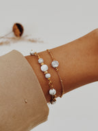 Pulseira Calantis Howlite