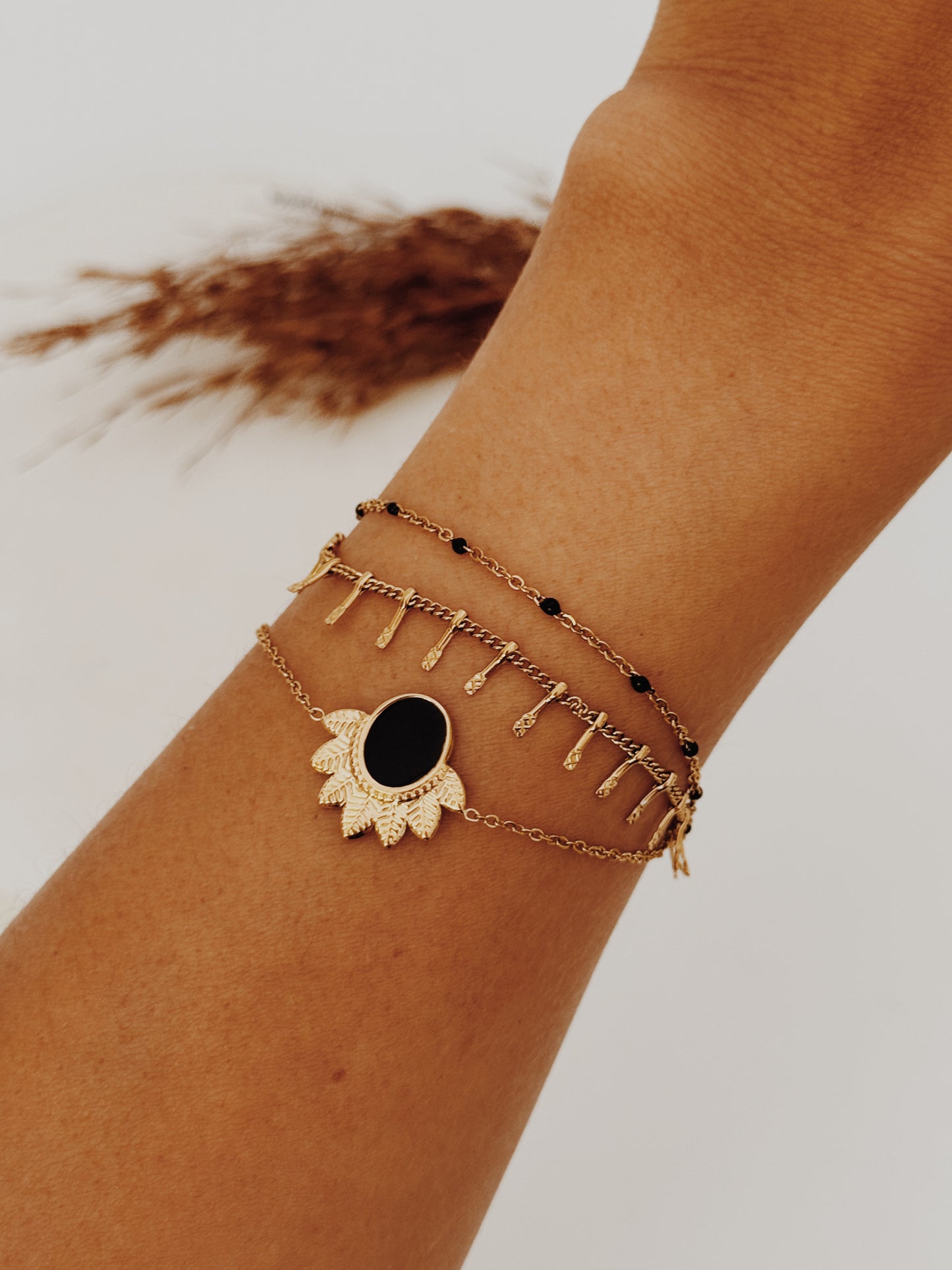 Pulseira tripla