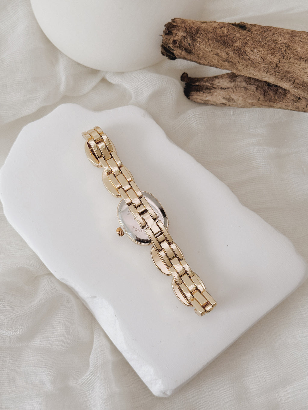Relógio Giorgio Imperial Gold | mostrador branco